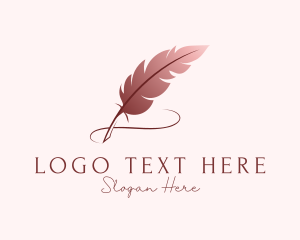 Feather Quill Writer logo