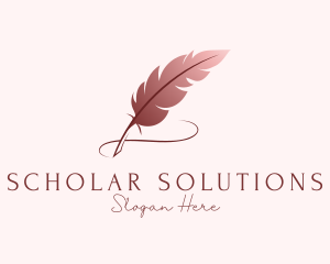 Feather Quill Writer logo