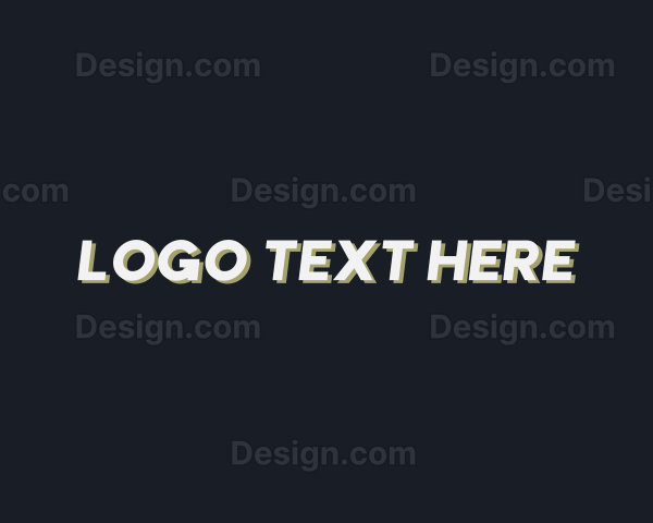 Modern Simple Wordmark Logo