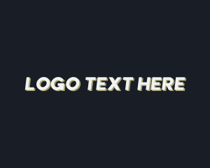 Italic - Modern Simple Wordmark logo design