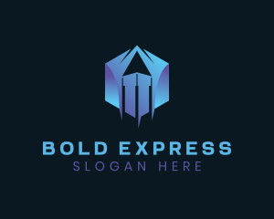 Arrow Express Logistics logo design