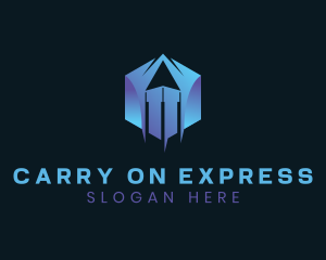 Arrow Express Logistics logo design