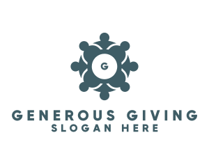 Charity Foundation Volunteer logo design