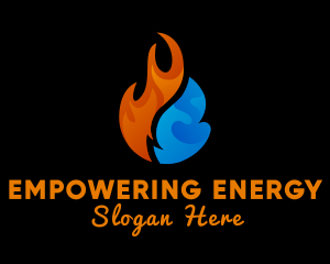 Hydroelectric Power Company logo design