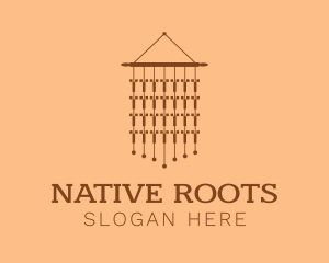 Native Wall Hanging logo design