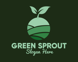 Organic Plant Seeding logo