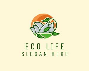 Eco Opera House Park logo design