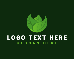 Plant Leaf Eco Logo