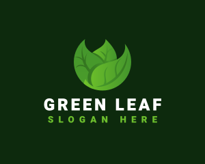 Plant Leaf Eco logo design