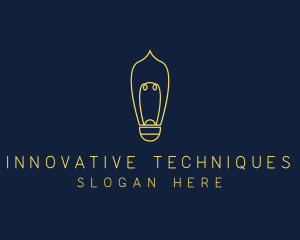 Light Bulb Lighting logo design