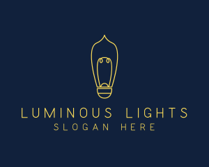 Light Bulb Lighting logo design