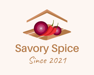 Home Cooking Spices logo design