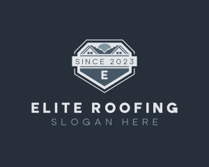 Roof Residence Roofing logo design