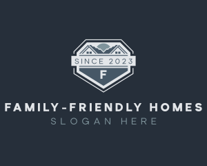 Roof Residence Roofing logo design