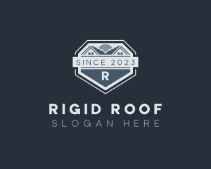 Roof Residence Roofing logo design