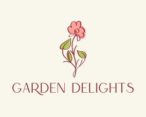 Beauty Product Flower  logo design