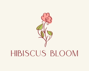 Beauty Product Flower  logo design