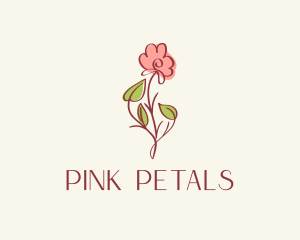 Beauty Product Flower  logo design