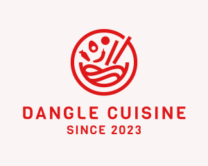 Oriental Soup Cuisine  logo design