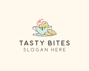 Cookie Teacup Hearts logo