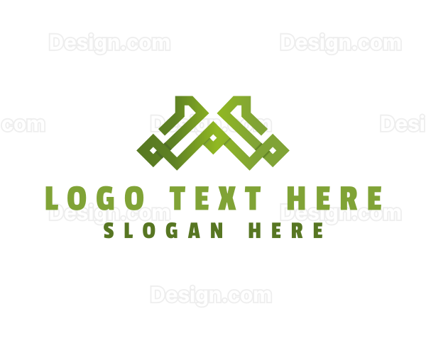 Industrial Mechanic Fabrication Letter A Logo