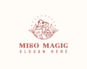 Magical Mushroom Fungus logo design