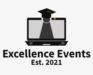 Laptop Online Learning  logo
