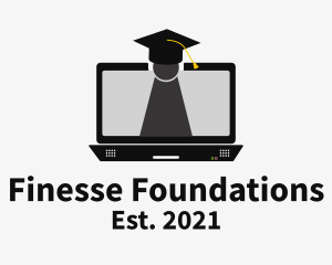 Laptop Online Learning  logo