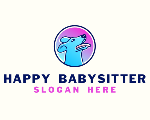 Happy Dog Smile logo design