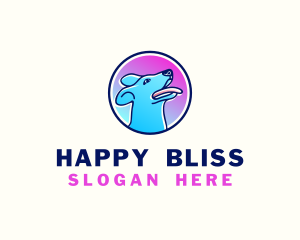 Happy Dog Smile logo design