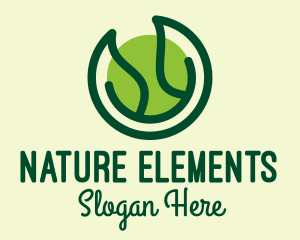 Green Nature Spa logo design