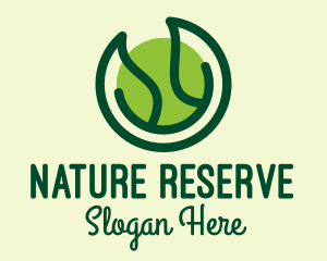 Green Nature Spa logo design