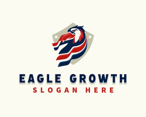 Eagle Patriot America logo design