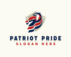 Eagle Patriot America logo design