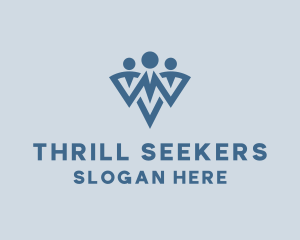 Career Employee Management logo design