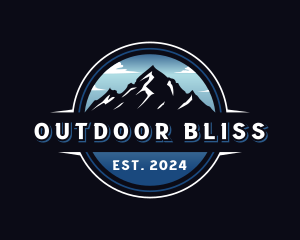 Mountain Peak Trail logo design