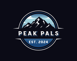 Mountain Peak Trail logo design