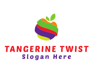 Colorful Fruit Twist logo design