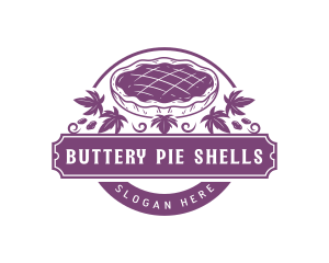 Raisin Pie Pastry logo design