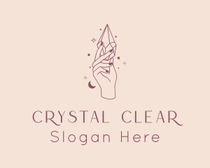 Premium Crystal Jewelry logo design