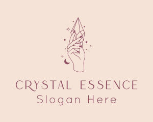 Premium Crystal Jewelry logo design