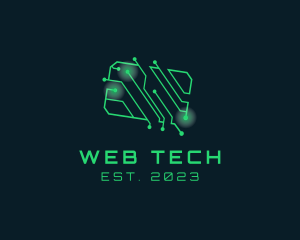 Circuit Tech Chat logo design