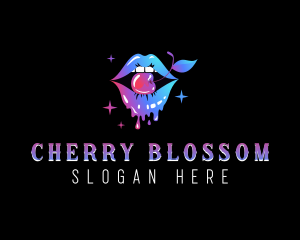 Cherry Lips Seduction logo design