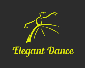 Dancing Ballerina logo design