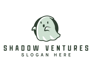 Spirit Cute Ghost logo design