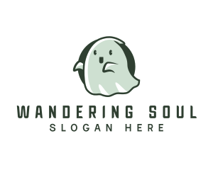 Spirit Cute Ghost logo design