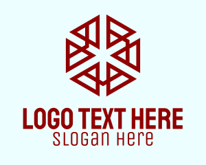 Digital Hexagon Pattern logo