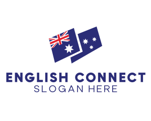 Australia Country Flag logo design