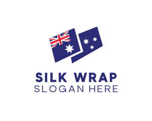 Australia Country Flag logo design