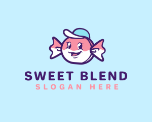 Cute Sweet Candy logo design